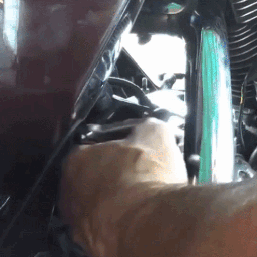 Motorcycle Solenoid Cover Push Starter Button Kit