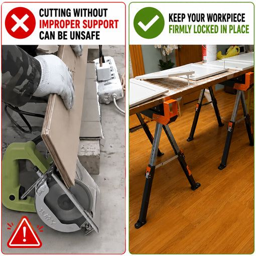 4-Pack Portable Saw Horses