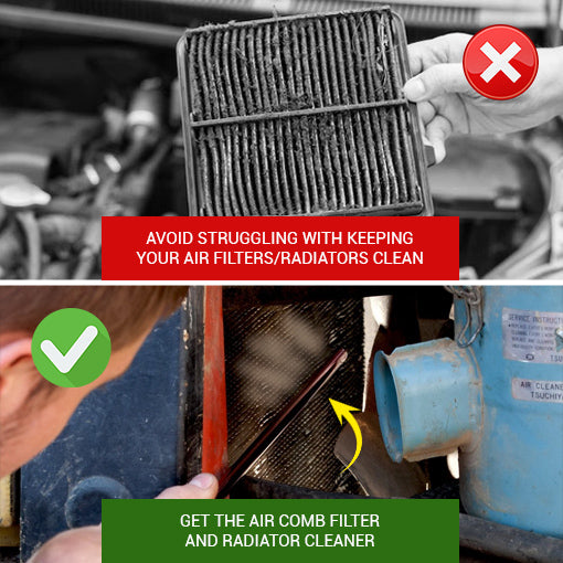 Air Comb Filter and Radiator Cleaner