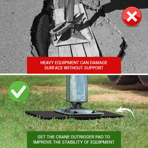 Crane Outrigger Pad