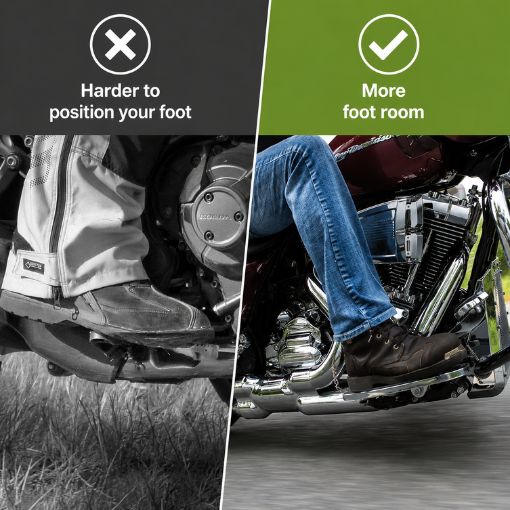 Motorcycle Extended Brake Pedals