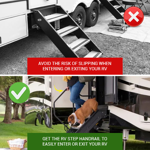 RV Step Handrail