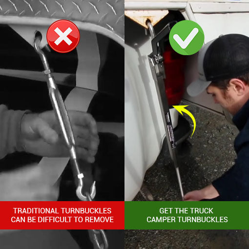 Truck Camper Turnbuckles