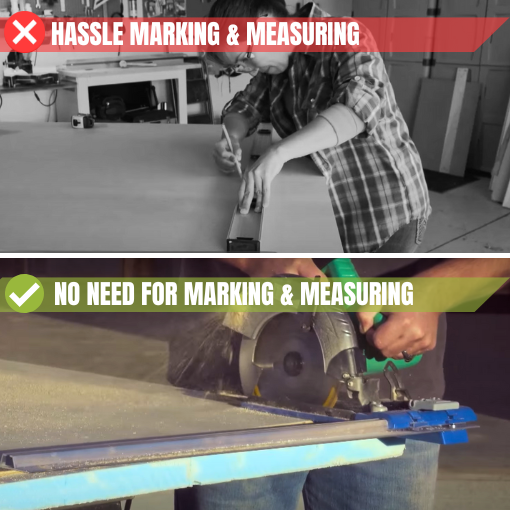 Rip-Cut Circular Saw Guide