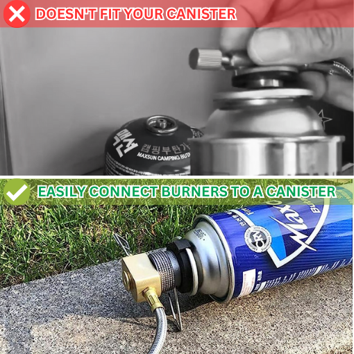 Camping Grill Gas Stove Adapter