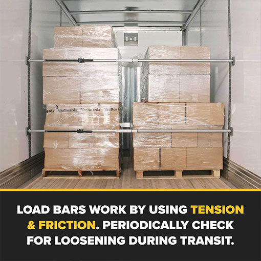 8-Pack Heavy Duty Adjustable Trailer Load Lock Bar