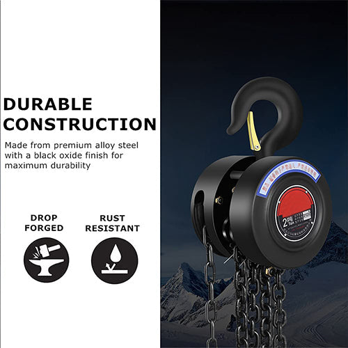 Heavy Duty Steel Chain Hoist