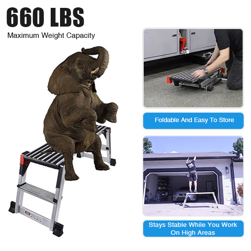 Heavy Duty Stabilized Work Platform