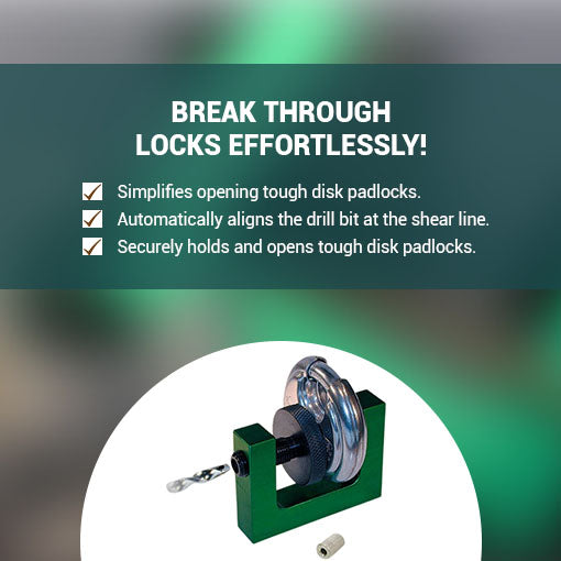 Disk-style Padlock Buster