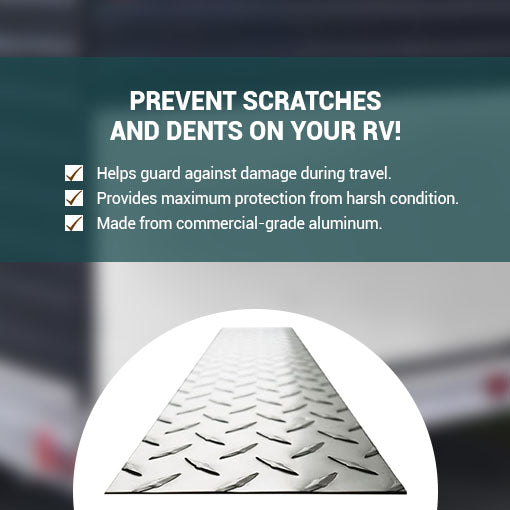 RV Trailer Aluminum Diamond Plate Sheet