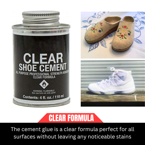 Clear Shoe Cement