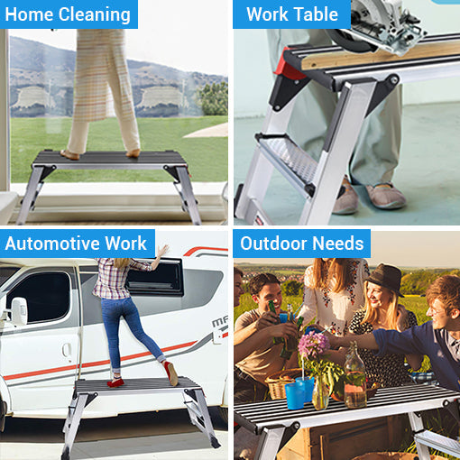 Heavy Duty Stabilized Work Platform