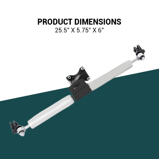 Heavy Duty Dual Steering Stabilizer