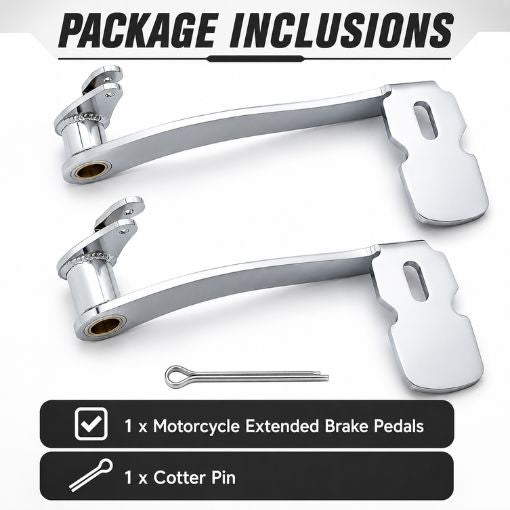 Motorcycle Extended Brake Pedals