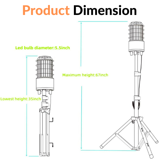Tripod Work Light