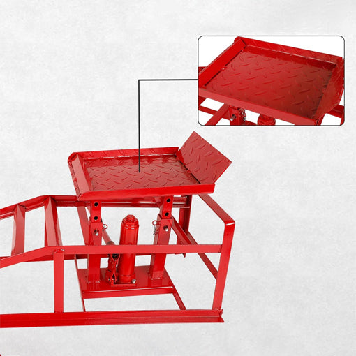 5-Ton Hydraulic Low Profile Car Service Ramps