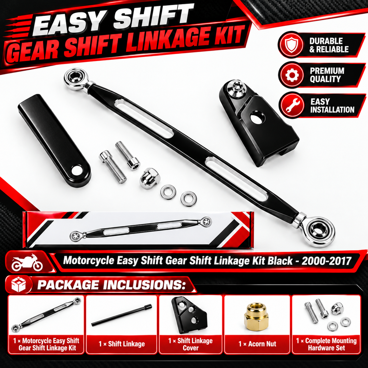 Motorcycle Easy Shift Gear Shift Linkage Kit
