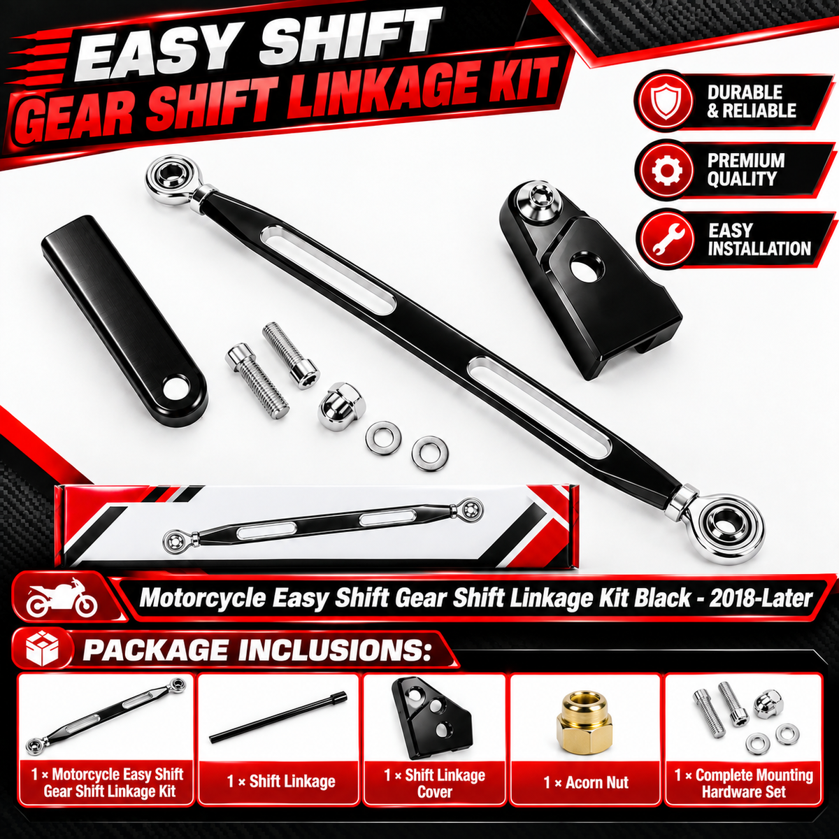 Motorcycle Easy Shift Gear Shift Linkage Kit