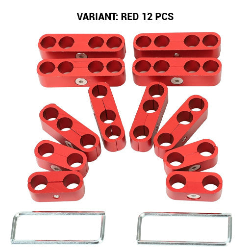 Spark Plug Wire Separators Aluminum Kit