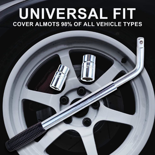 Heavy-Duty Extendable Lug Wrench