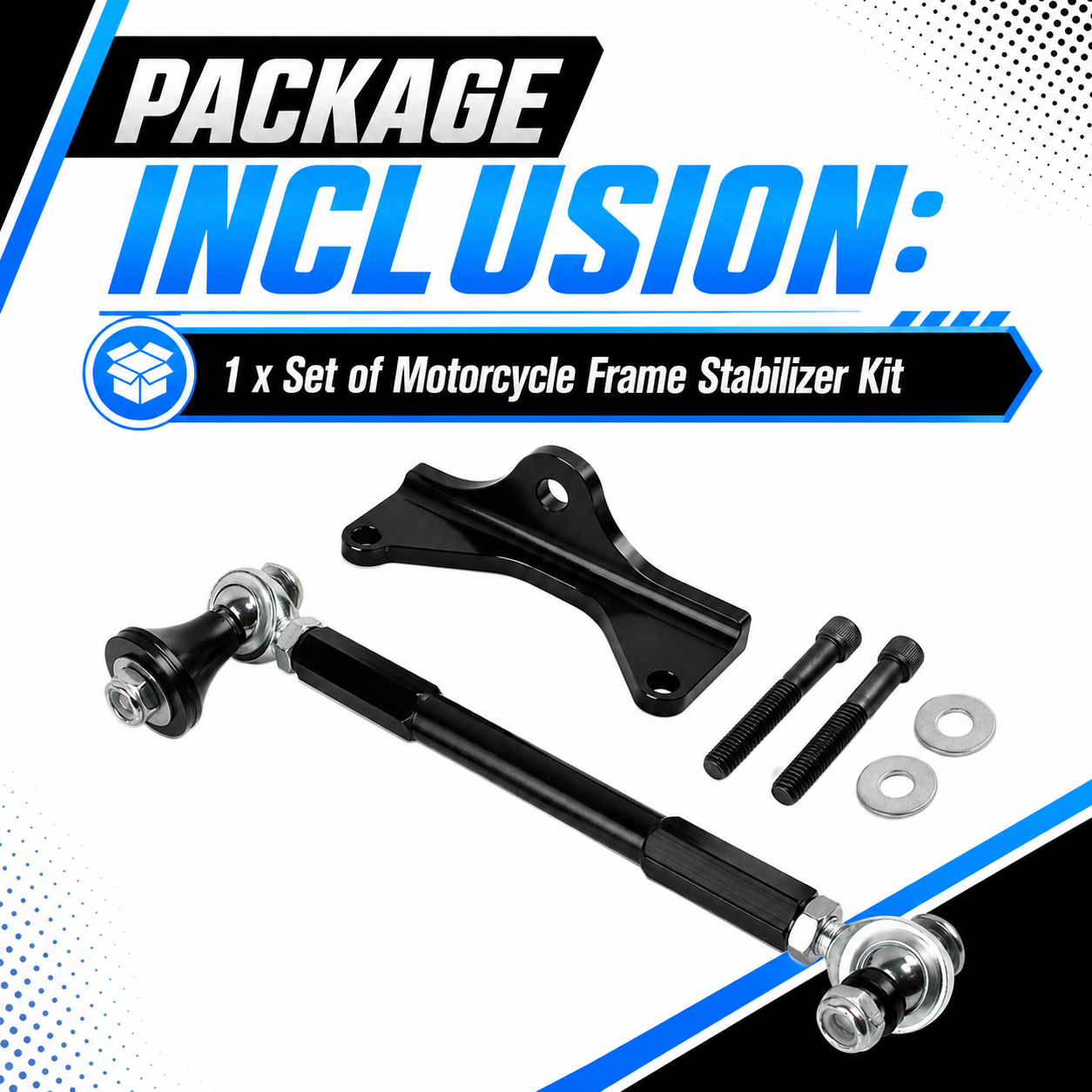Motorcycle Frame Stabilizer Kit