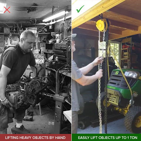 Heavy Duty Steel Chain Hoist