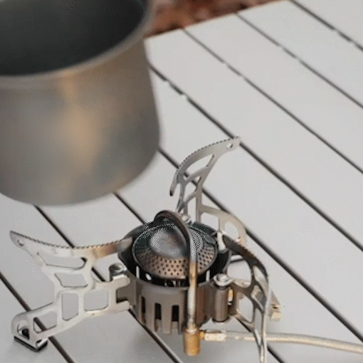 Camp Cooking Pot Heat Exchanger