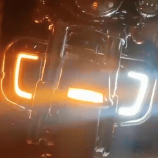 Motorcycle Lower Fairing LED Grille Lights