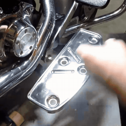 Motorcycle Front Driver Rider Inserts Floorboards Replacement