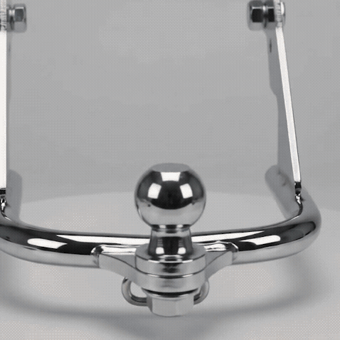 Bolt-On Motorcycle Trailer Hitch with Ball
