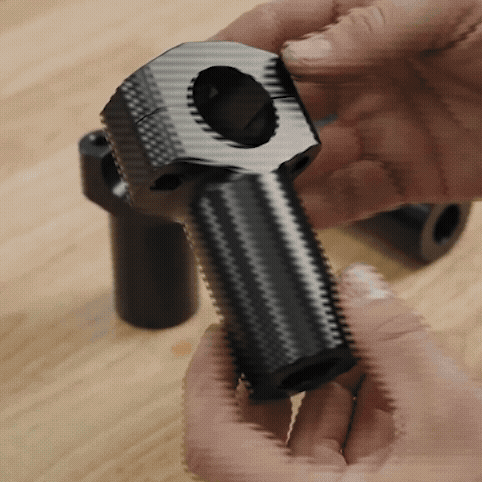 Motorcycle Straight 4-Inch Handlebar Riser