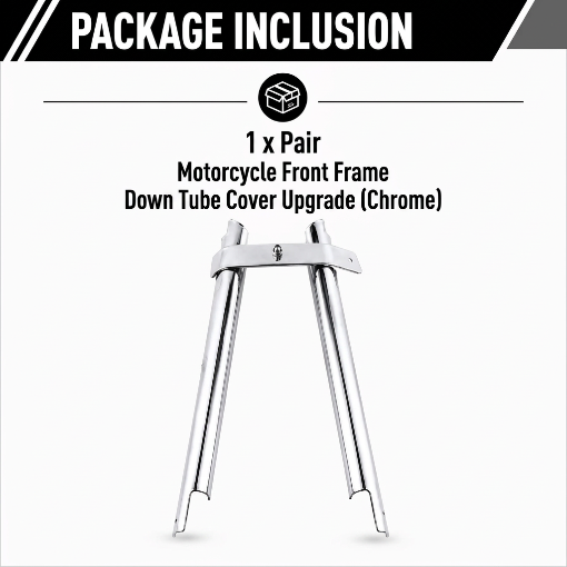 1-Pair Motorcycle Front Frame Down Tube Cover Upgrade
