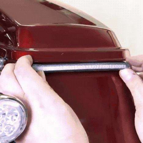 Motorcycle LED Saddlebag Tail Lights with Sequential Amber Turn Signals Brake Light