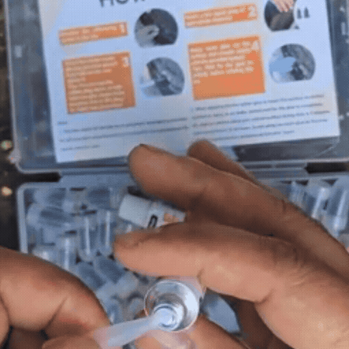 40 PCS Quick Fix Screw-in Tire Plug Kit