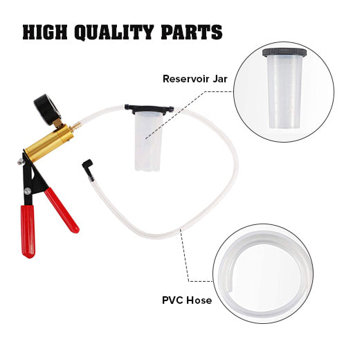 Vacuum Pump Brake Bleeder Kit
