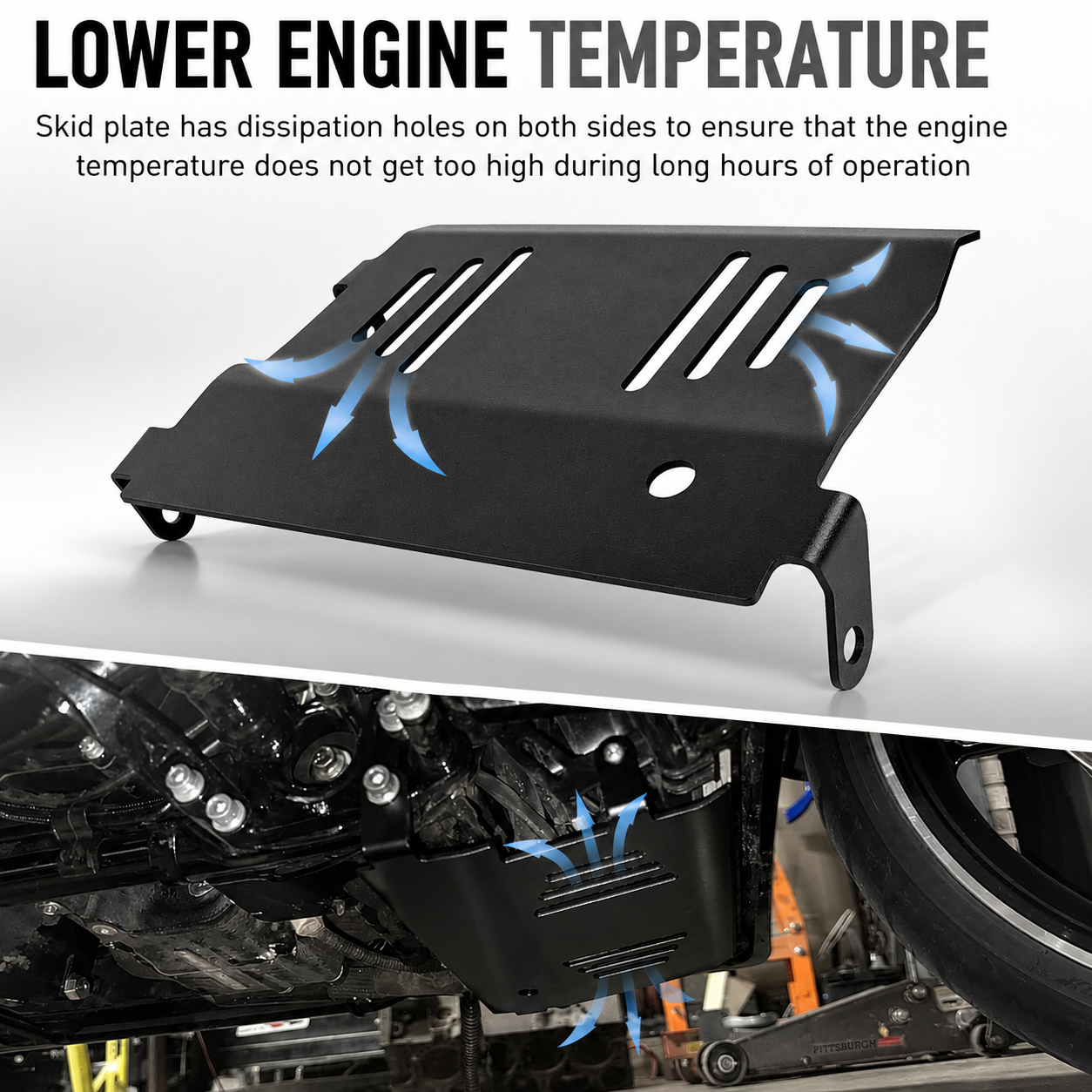 Motorcycle Lower Engine Skid Plate