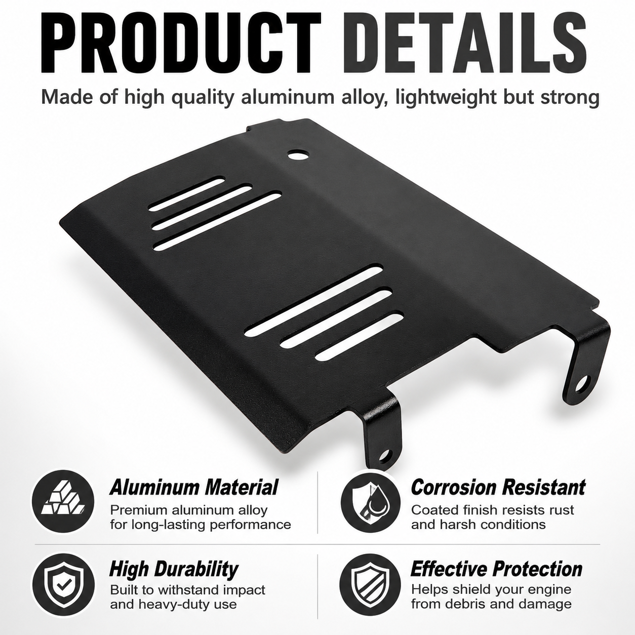 Motorcycle Lower Engine Skid Plate