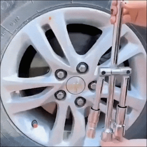 4-Way Foldable Cross Wrench