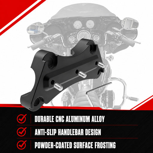 Anti-Slip Motorcycle Handlebar Top Riser Clamp