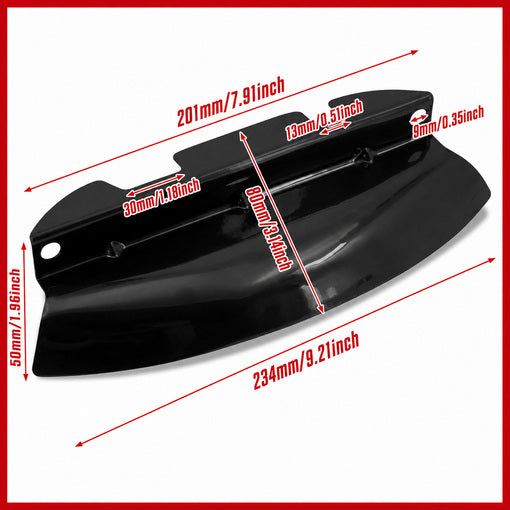 Motorcycle Front Fork Lower Triple Tree Wind Deflector