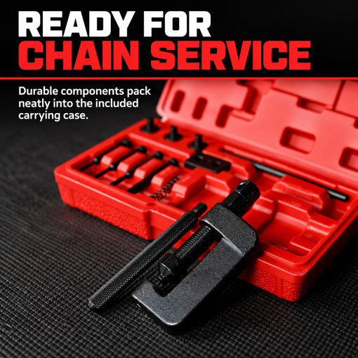 13-Piece Motorcycle/Bike/ATV Chain Breaker Tool Kit