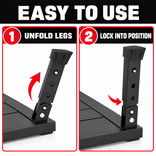 Portable RV Steps Extra Large Platform