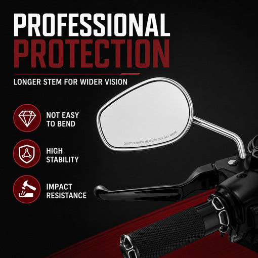 Motorcycle Side Mirror Stem Height Extender