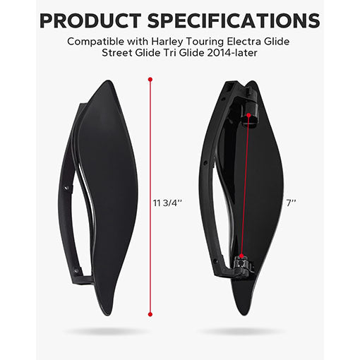 Motorcycle Side Wings Air Deflectors