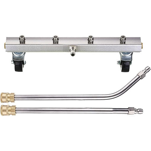 13’’ Pressure Washer Undercarriage Cleaner with 2 Extension Wands