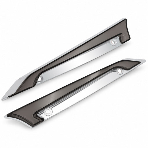 Motorcycle Dual-Function LED Windshield Trim Lights