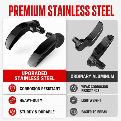 Motorcycle Stainless Steel Saddle Bag Lifter Latch Kit