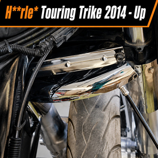 Bolt-On Motorcycle Lower Triple Tree Wind Blocker