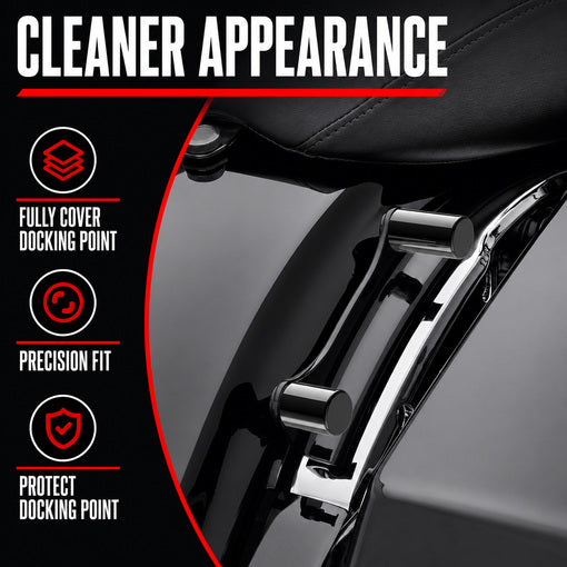 Motorcycle Magnetic Detachable Docking Hardware Covers Kit