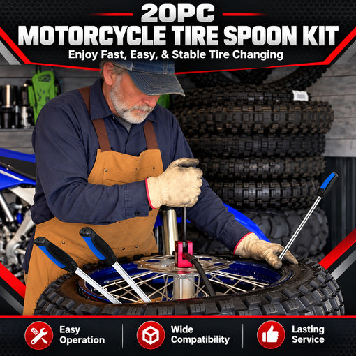 20PCS Motorcycle Tire Changing Tool Kit
